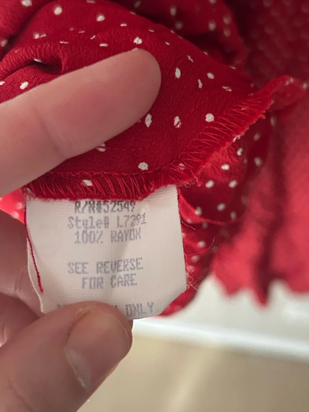 Vintage Laundry By Shelli Segal Size 12 Red Polka Dot Button-Front Maxi Dress - Picture 3 of 5